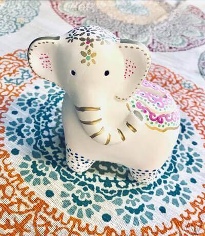 Ceramic elephant pinspiration